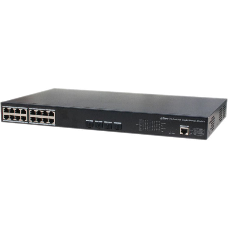 DAHUA 16-port PoE Gigabit managed switch