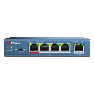 Hikvision 4-Port 100 Mbps Unmanaged PoE Switch