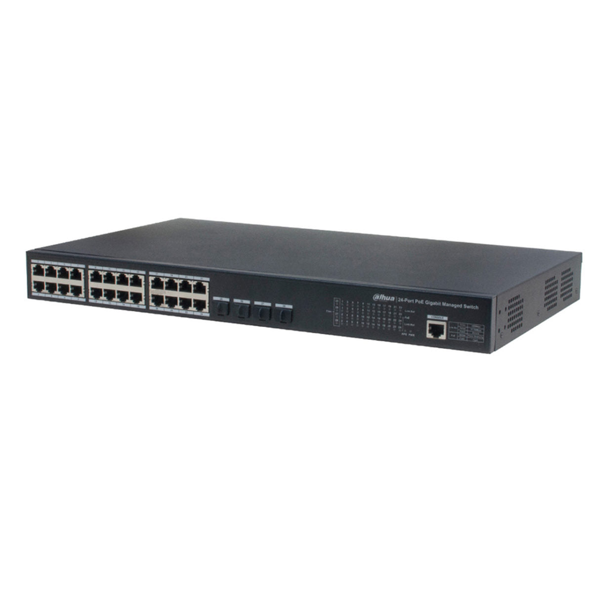 Dahua 24-Port PoE Gigabit Managed Switch